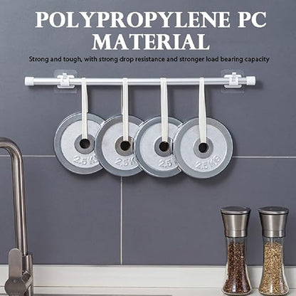 Self Adhesive Curtain Rod Holder Hooks