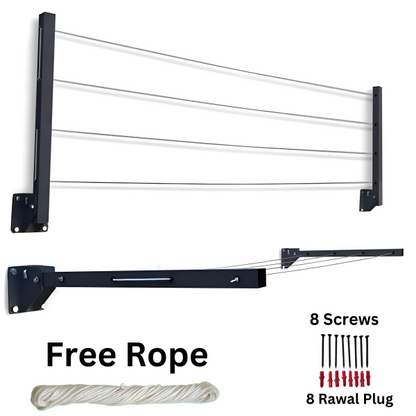 Cloth Drying Stand with Free Rope